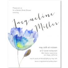 Blue Bells Wedding Shower Invitations Blue Bells Wedding Shower Invitations